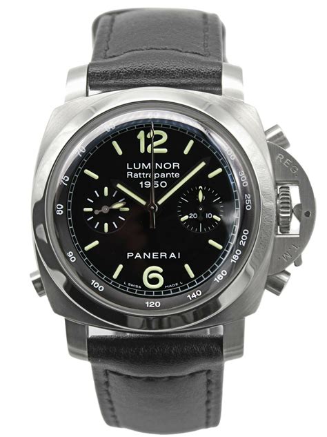 panerai luminor 1950 rattrapante|Panerai Luminor submersible 1950 carbotech.